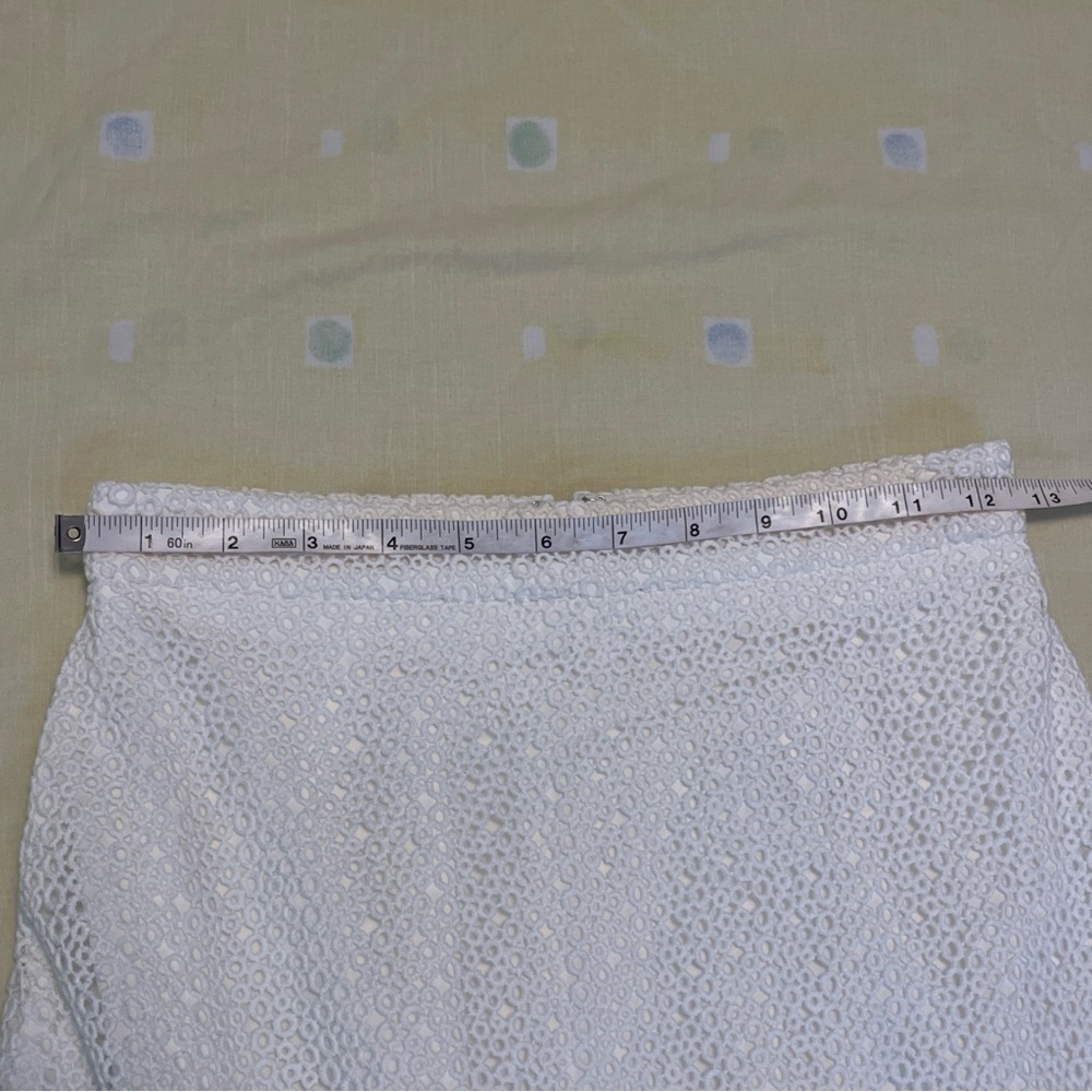 CLUB MONACO Elegant White Skirt size 00 NTG - Picture 4 of 14